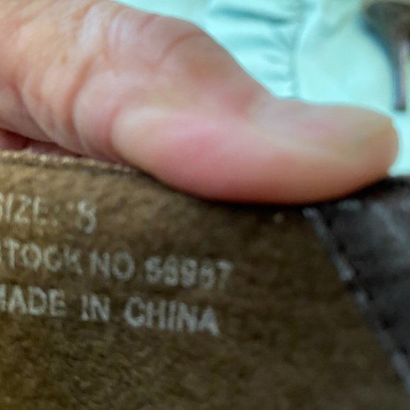 Maurices Brown Tweedy High Heeled Pumps~8 - Picture 4 of 14